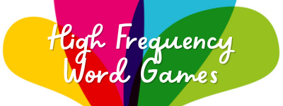 High Frequency Word Games