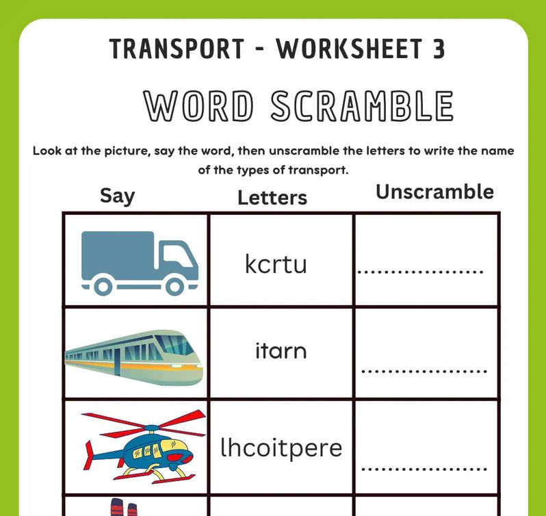 Word Scramble