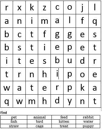 Free Word Searches